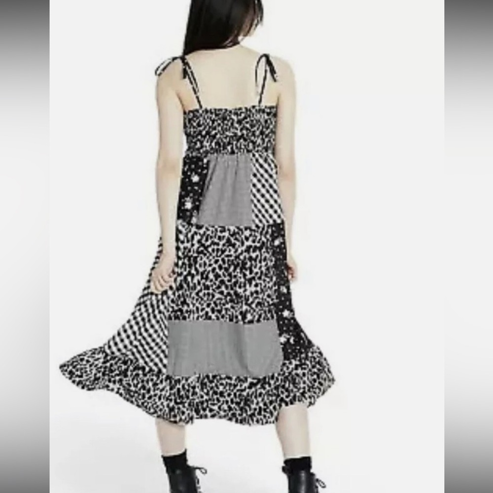 Sandy Liang X Target Gingham Patchwork Mixed Prin… - image 2